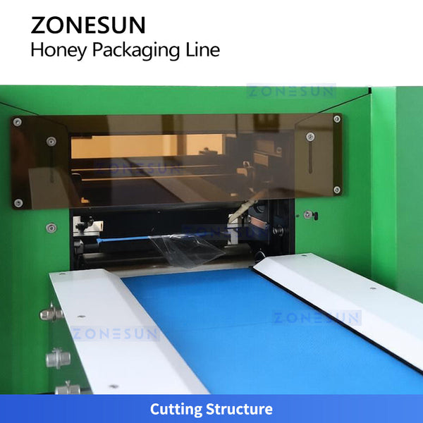 Honey spoon filling machine