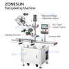 ZONESUN ZS-TB120M Automatic Flat Surface Labeling Machine Boxes Pouches Label Applicator