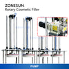 ZONESUN ZS-RSV4 Automatic 4-Color Cream Filling Machine Cosmetic Production Equipment
