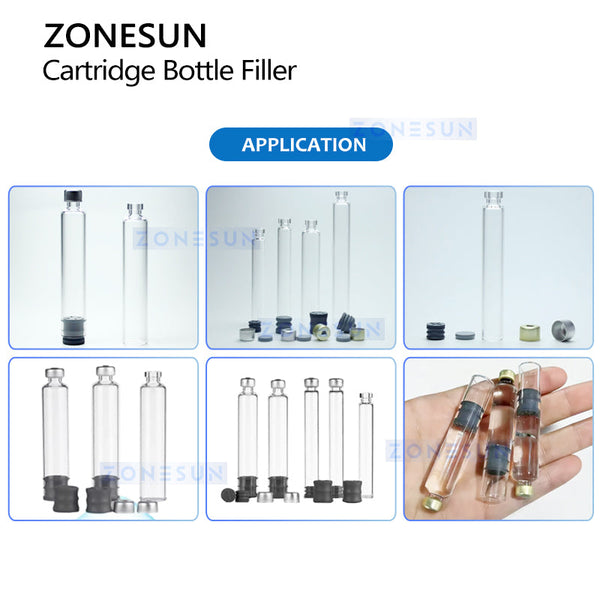 ZONESUN ZS-AFC60 Automatic Cartridge Filling Capping & Plugs Insertion Machine