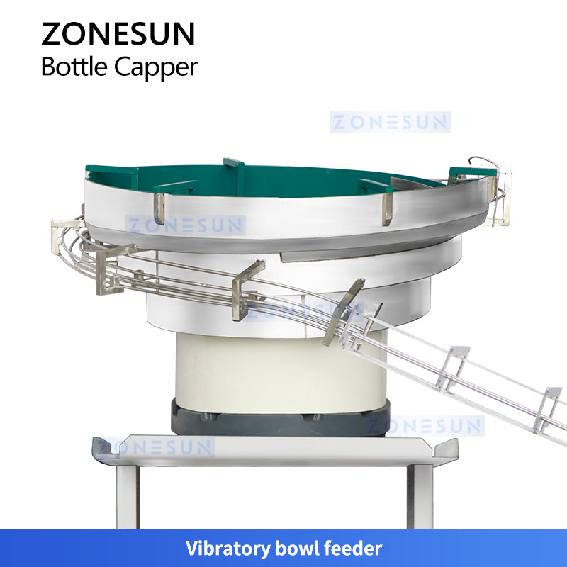 ZONESUN ZS-XG440I Automatic Pump Bottle Capping Machine with Vibrating Bowl