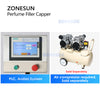ZONESUN ZS-FAL180X Gravity Bottle Filler Automatic Perfume Bottle Liquid Vacuum Filling Capping Machine