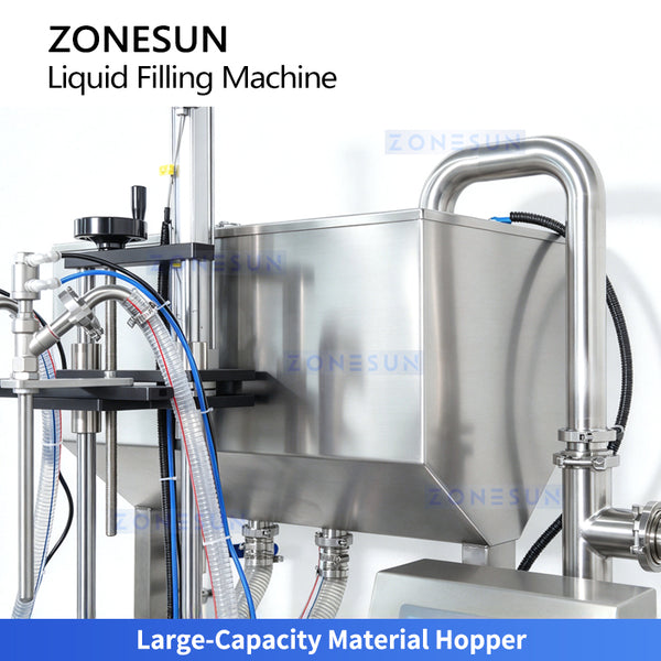 ZONESUN ZS-MG260XP High Speed Dual-Head Gear Pump Liquid Filling Machine