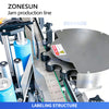 ZONESUN ZS-FAL180V11 Automatic Kaya Jam Food Filling and Glass Jar Production Line