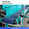 ZONESUN Z5-AG300 Automatic Bagging & Weighing Machine for Grain Rice Corn Fertilizer Feed Plastic Granules and Powder Materials