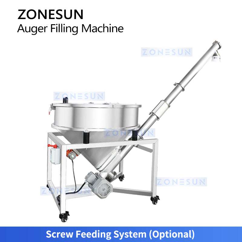 ZONESUN ZS-FM750F Semi-Automatic Auger Dry Powder Filling Machine