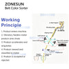 ZONESUN ZS-SXM3 Mini Belt Type CCD Color Sorter for Grains Seeds Coffee Beans & Nuts
