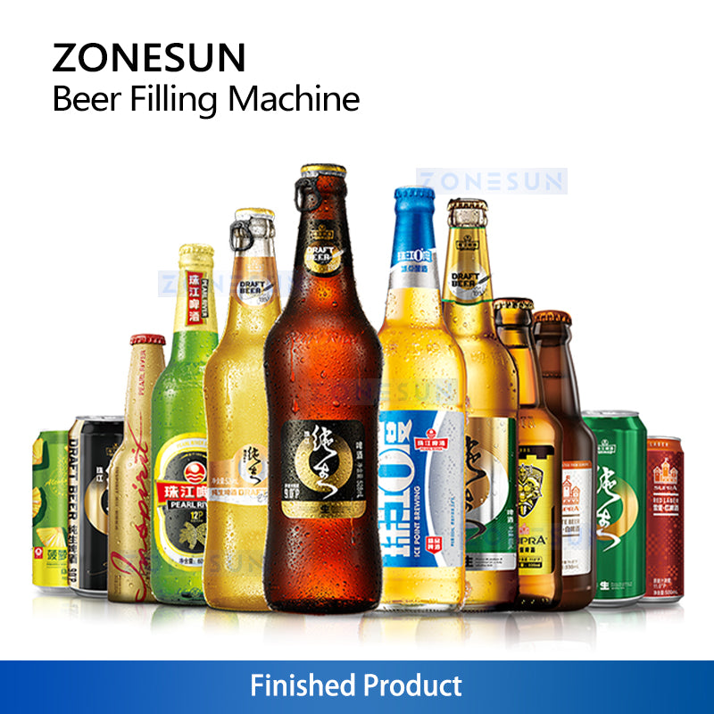 ZONESUN ZS-WFC18 Automatic Beer Bottling Machine Monoblock Equipment