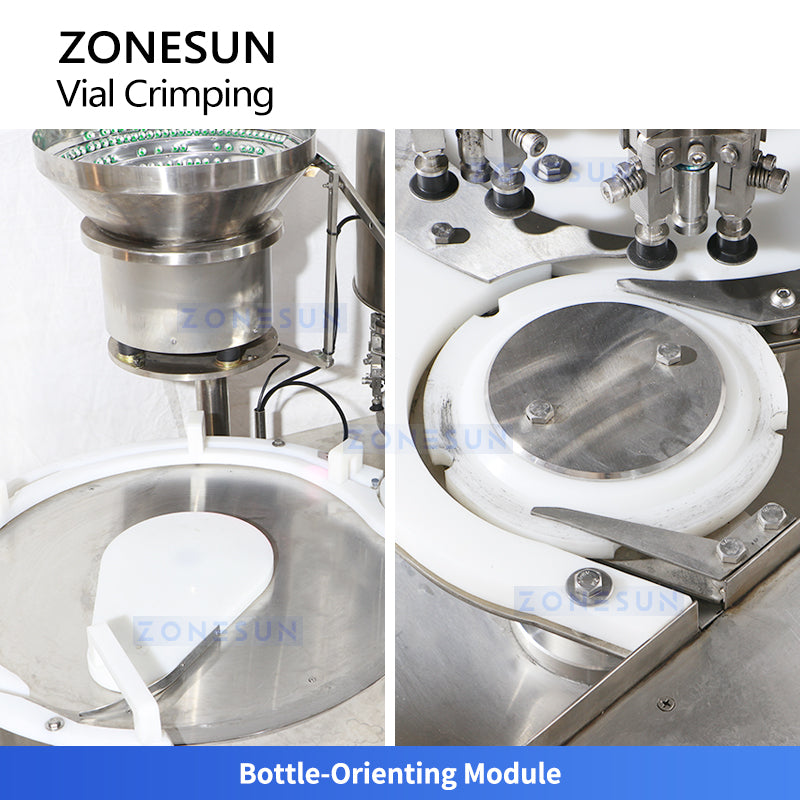 ZONESUN Vial Bottle Filling Crimping Machine