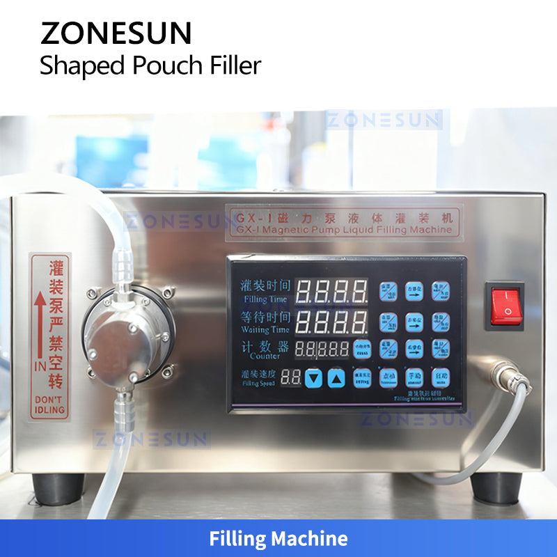 ZONESUN VFFS Liquid Filling and Sealing Machine