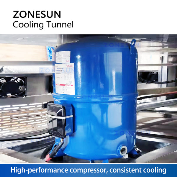 ZONESUN Industry Cooling Tunnel