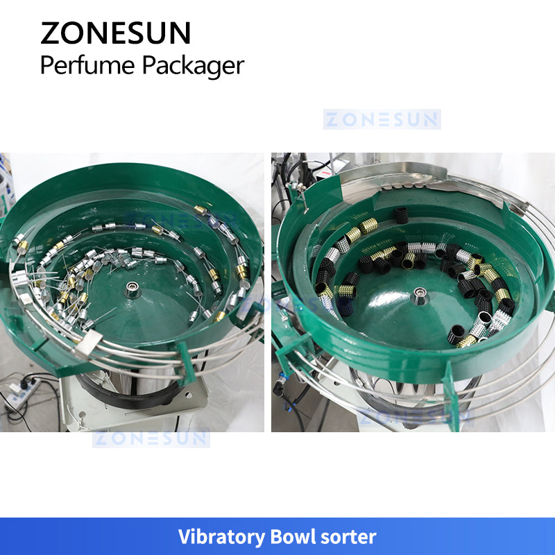 ZONESUN ZS-AFC9C Automatic Perfume Vacuum Filling and Capping Packaging Machine
