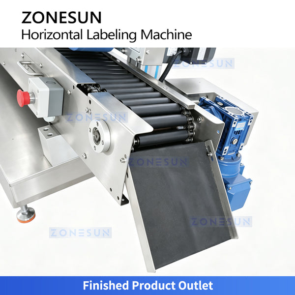 ZONESUN ZS-TB125D High-Speed Horizontal Small Bottle Labeling Machine