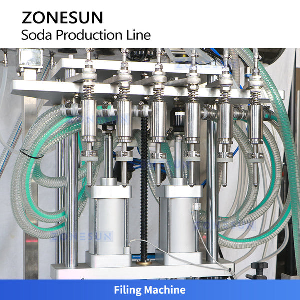 Carbonated drink filling machine