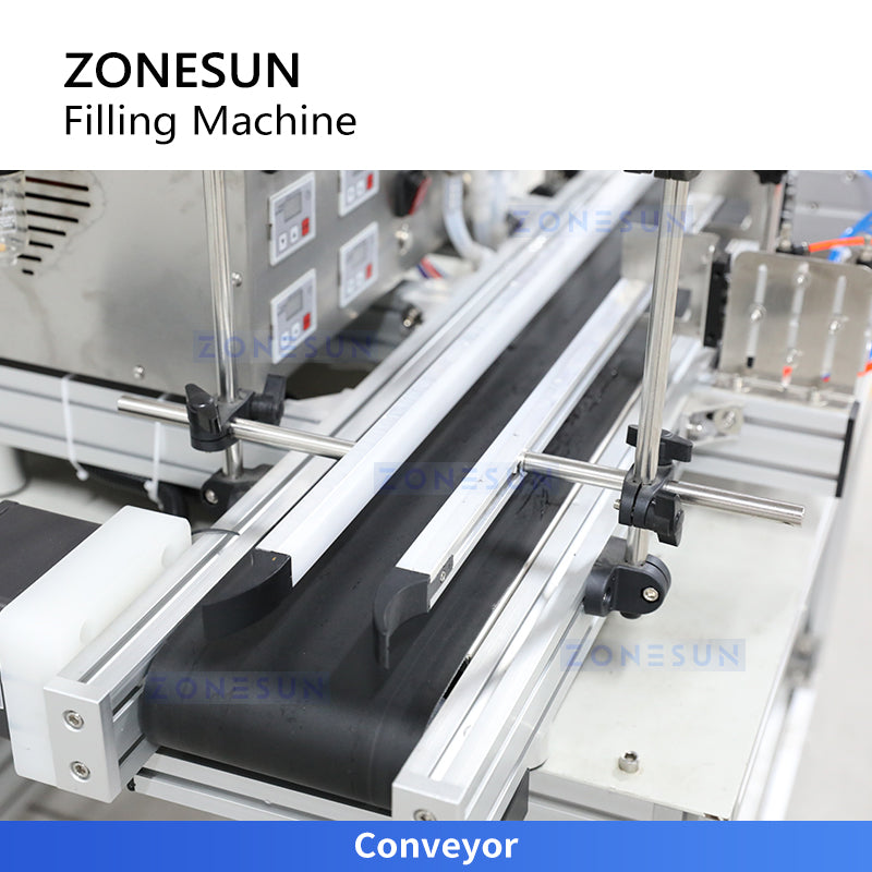 ZONESUN ZS-DTMP4 4 Nozzles Automatic Magnetic Pump Liquid Filling Machine ZS-DTMP4