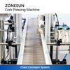 ZONESUN ZS-XG16D1 Máquina automática de prensado de tapas de corcho de madera con alimentador de tapas 