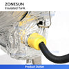 ZONESUN ZS-MB200LH SUS304 Stainless Steel Electric Heating and Mixing Tank