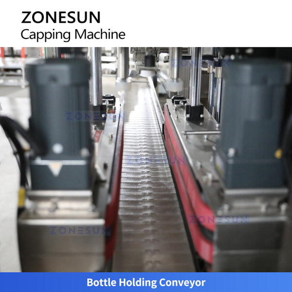 ZONESUN ZS-XG441RSL Servo Automatic Capping Machine for Bottles with Elevator