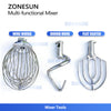 ZONESUN ZS-BM60 Food Mixer Dough Kneading & Whipping Stand Food Mixer for Bakery