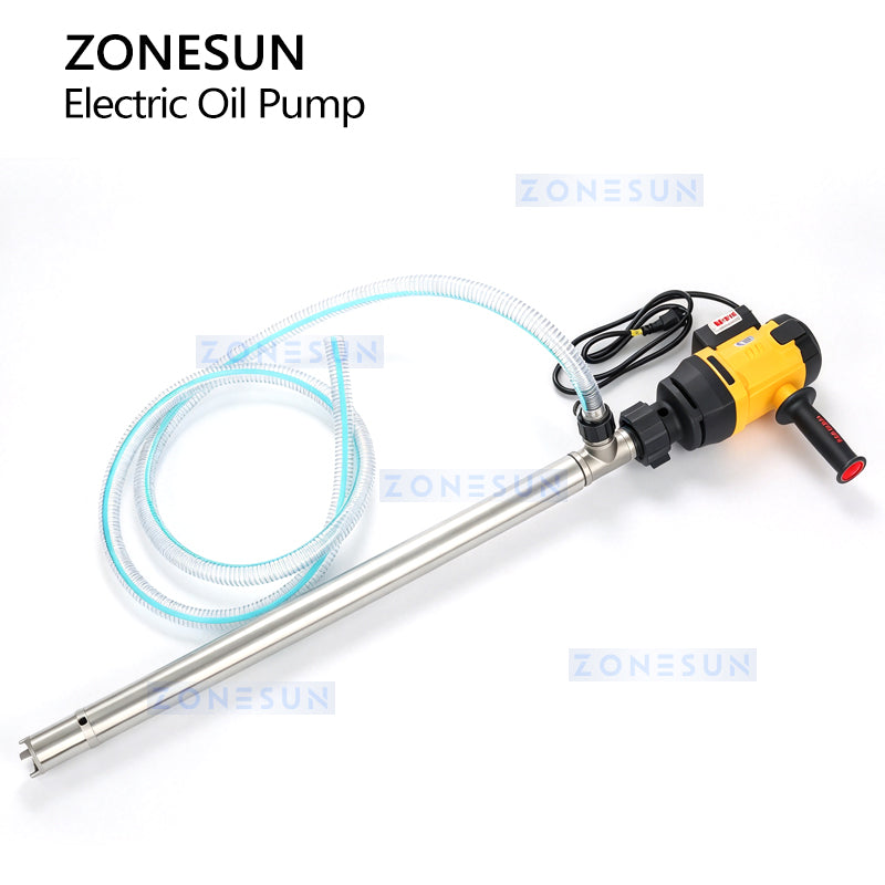ZONESUN ZS-EVF04 Heat-Resistant Electric Oil Liquid Drum Pump