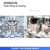 ZONESUN ZS-FS60A Automatic Aluminum and Plastic Tube Filling and Sealing Machine