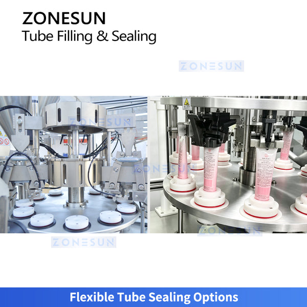 ZONESUN ZS-FS60A Automatic Aluminum and Plastic Tube Filling and Sealing Machine