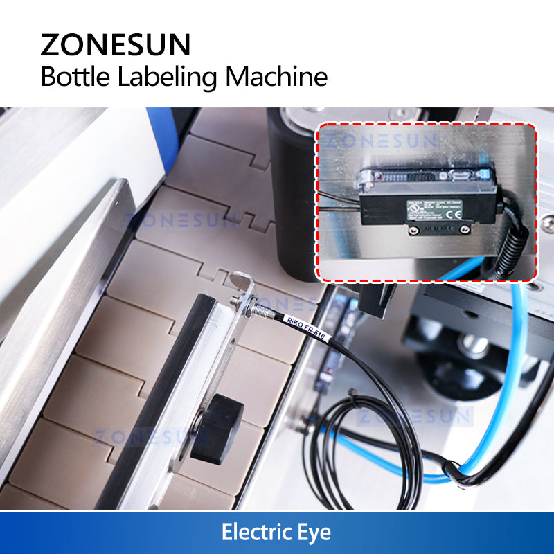 ZONESUN ZS-TB260R Automatic Round Bottle Labeling Machine
