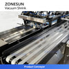 ZONESUN ZS-VPM20 Horizontal Vacuum Shrink Packaging Machine For Disposable Bath Towels / Tissue