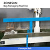 ZONESUN ZS-DCS50 Fully Automatic Bulk Bag Filler Granule Powder Filling Sealing Equipment