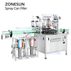 ZONESUN ZS-QW1600 Automatic Spray Can Aerosol Liquid Filling Capping Machine