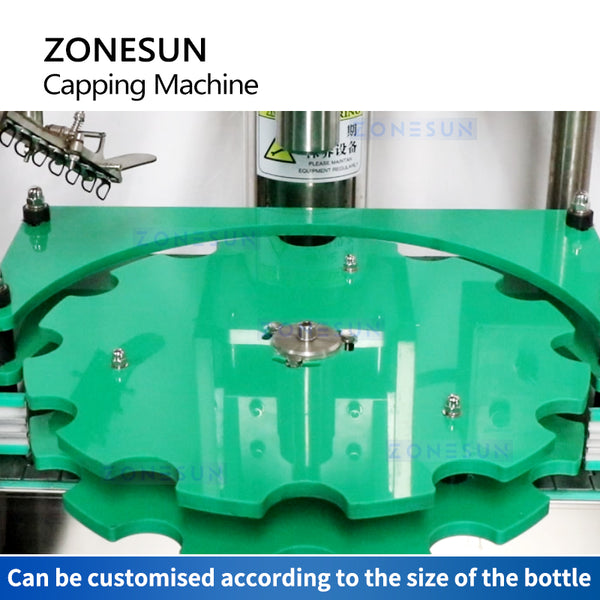 ZONESUN ZS-XG440L Automatic Ring Pull Crown Capping Machine