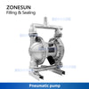 ZONESUN ZS-FS500Y-2 Full Automatic Double Lane 4 Sides Paste Bag Filling Sealing Machine