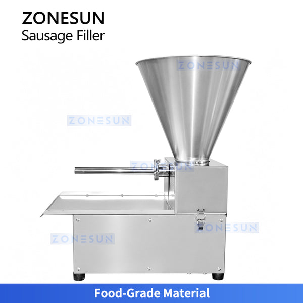 ZONESUN ZS-SFR1 Commercial Electric Sausage Filler Machine for Sausages Hot Dogs and Salami Meat Processing