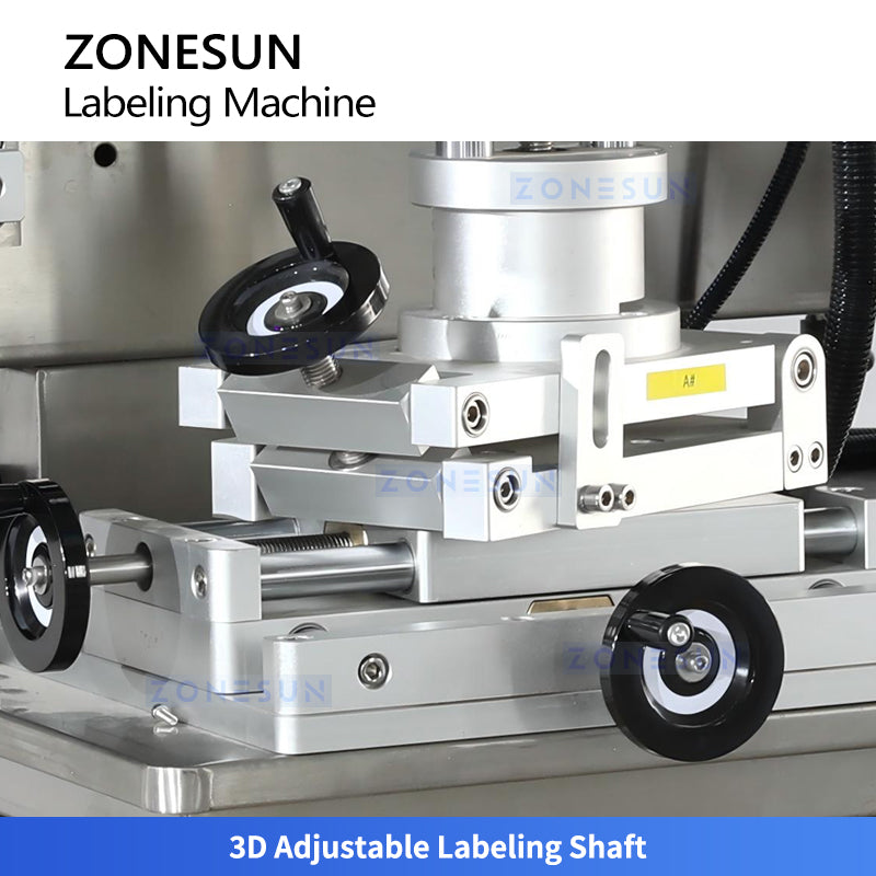 ZONESUN ZS-TB300N Automatic Round Square Bottle Double Side Labeling Machine