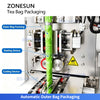 ZONESUN ZS-FS80 Automatic Inner and Outer Tea Bag Packaging Machine