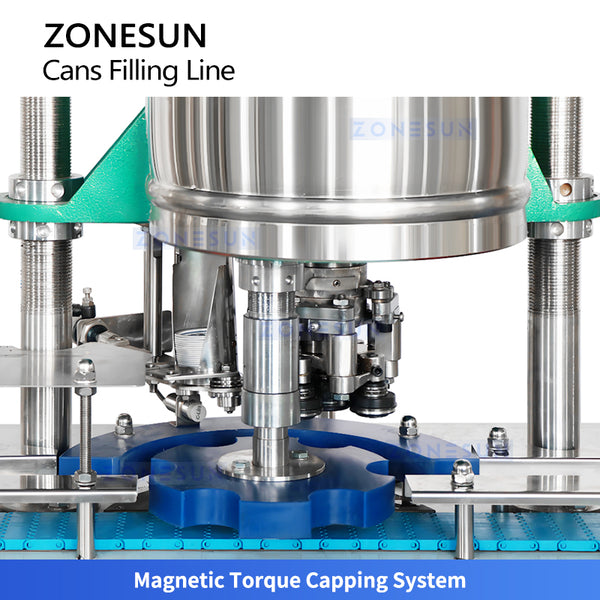 ZONESUN ZS-FAL180A11 Automatic Isobaric Carbonated Beverage Can Filling Line