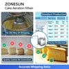 ZONESUN ZS-DG130 Automatic Cake Aeration Mixer for Sponge Cake Chiffon Cake and Pound Cake Bakery Production