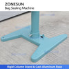 ZONESUN ZS-FK200 Pneumatic Direct Heat Bag Sealer for Mylar Foil Pouches Aluminum Foil Bags and Laminated Packaging