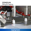 ZONESUN ZS-ASP2 Automatic Spout Pouch Piston Pump Liquid Filling Capping Machine