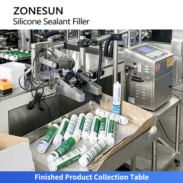 ZONESUN ZS-AGD7 Automatic Silicone Sealant Cartridge Filling and Capping Machine