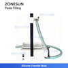 ZONESUN ZS-DTFP1 Semi-Automatic Paste Filling Machine Cream Honey Quantitative Filler