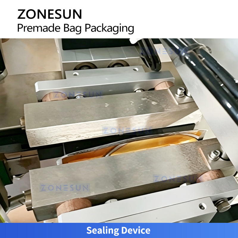 ZONESUN ZS-GW260D Automatic Premade Pouch Packaging Machine with 10-Head Combination Weigher for Powder & Fine Powder Materials