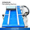 ZONESUN ZS-TB150PB Flat Surface Labeling Machine for Bags, Boxes & Lids