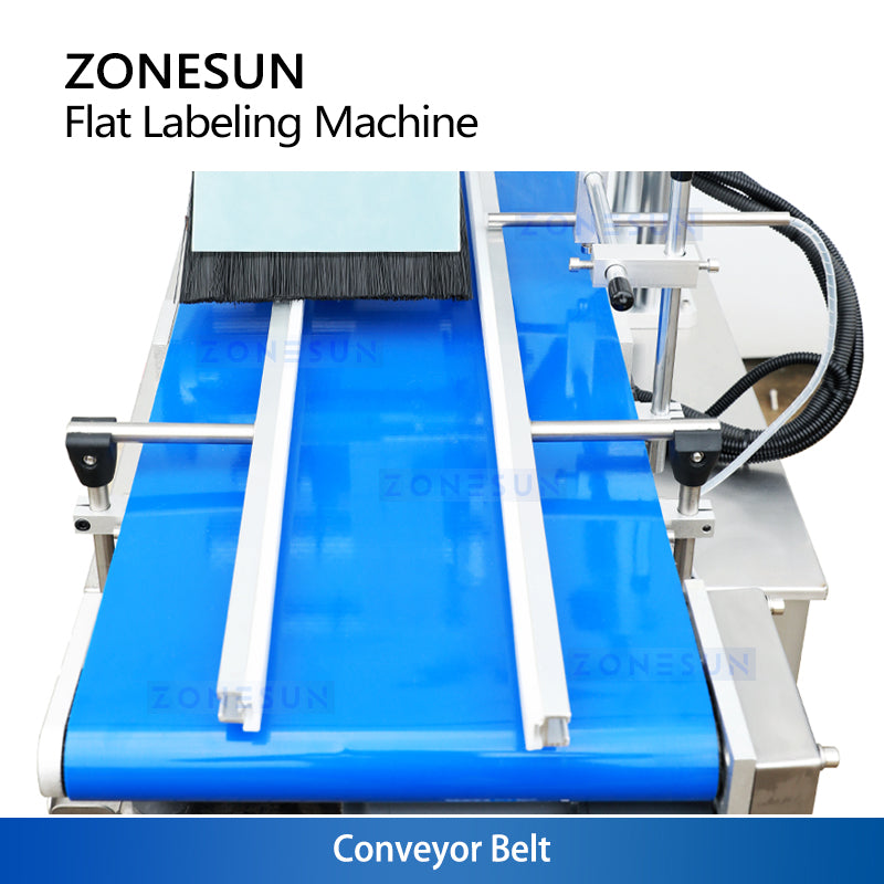 ZONESUN ZS-TB150PB Flat Surface Labeling Machine for Bags, Boxes & Lids