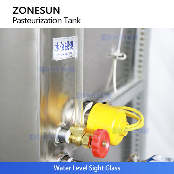 ZONESUN ZS-PRT100L Milk Pasteurization Tank with Heating and Cooling