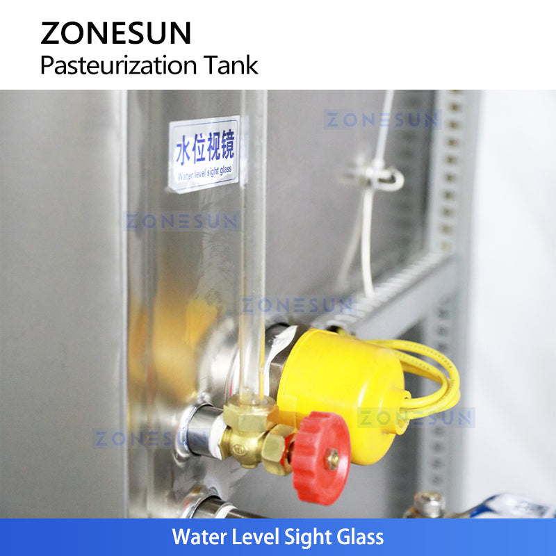 ZONESUN ZS-PRT100L Milk Pasteurization Tank with Heating and Cooling
