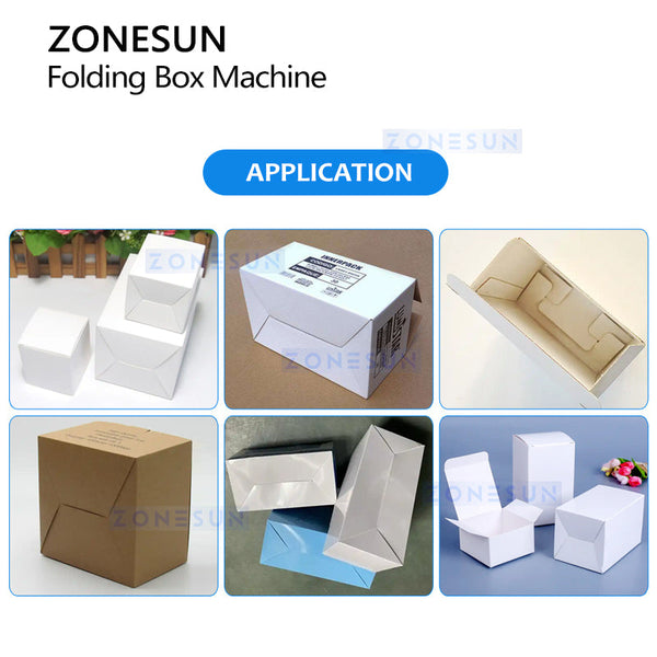 ZONESUN ZS-ZBD10 Automatic Folding Carton Forming Machine