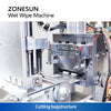 ZONESUN ZS-WZJP4 Wet Wipe Packaging Machine Automatic Packer