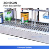 ZONESUN Paint Bucket Filling and Capping Machine