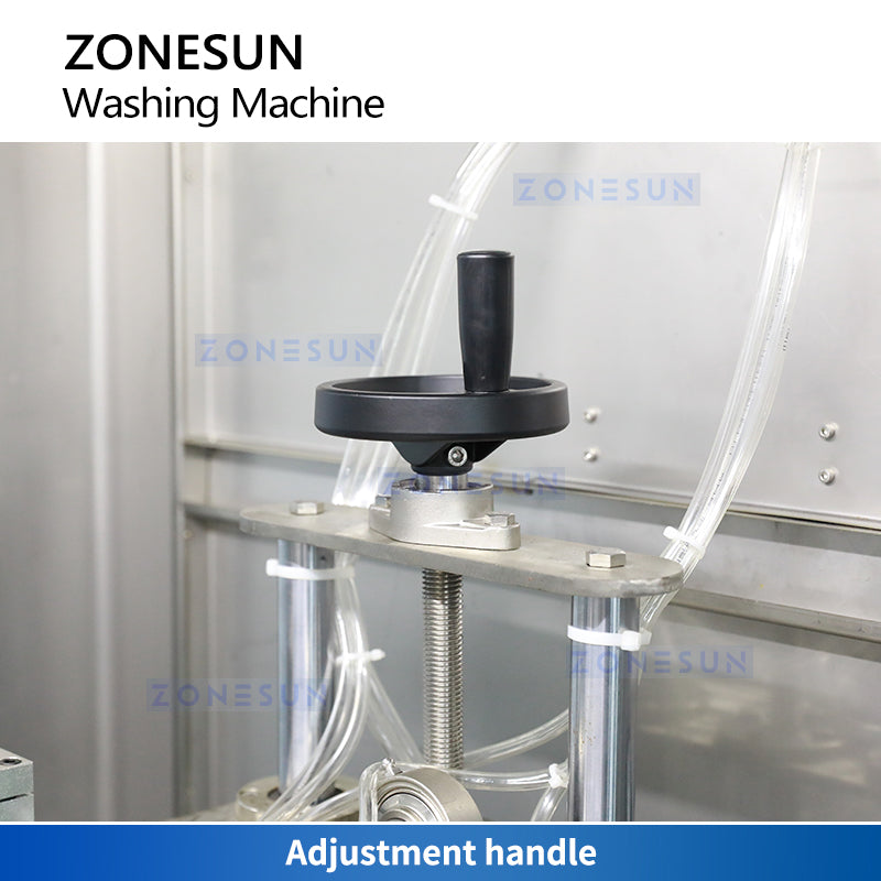ZONESUN ZS-WB04 4-Head Airjet Bottle Cleaner for Breweries & Beverage Production